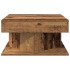 Mesa de centro madera de ingeniería envejecida 55x55x30