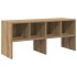 Zapatero apilable roble artesanal 89,5x30x40