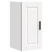 Armario de pared para cocina Porto madera de ingeniería blanca