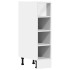 Armario inferior de cocina madera contrachapada 20x44,5x81,5