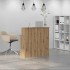 Mostrador de recepción roble artisian 100x50x103,5
