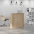 Mostrador de recepción roble sonoma 100x50x103,5
