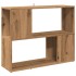Estantería/divisor de espacios roble artisan 80x24x63