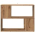 Estantería/divisor de espacios roble artisan 80x24x63