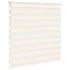 Estor cebra beige mármol tejido ancho 135,9 cm
