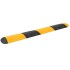 Badén de velocidad goma amarillo y negro 226x32,5x4