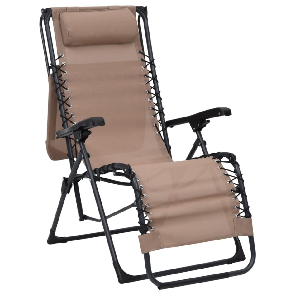 Tumbona plegable de textilene