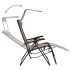 Tumbona plegable de textilene