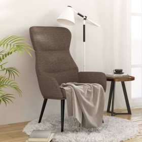 Sillón de relax de tela gris