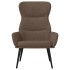 Sillón de relax de tela gris