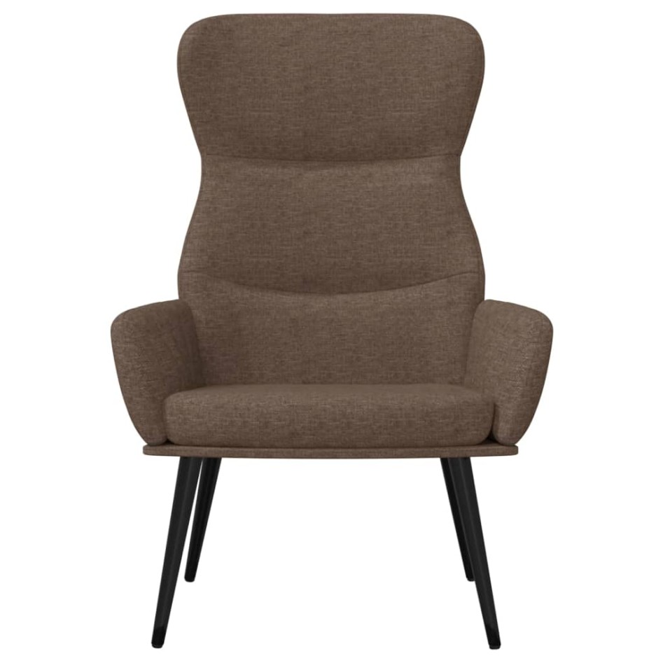 Sillón de relax de tela gris