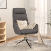Sillón de relax de tela gris claro