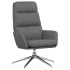 Sillón de relax de tela gris