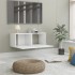 Mueble para TV madera contrachapada blanco 80x30x30