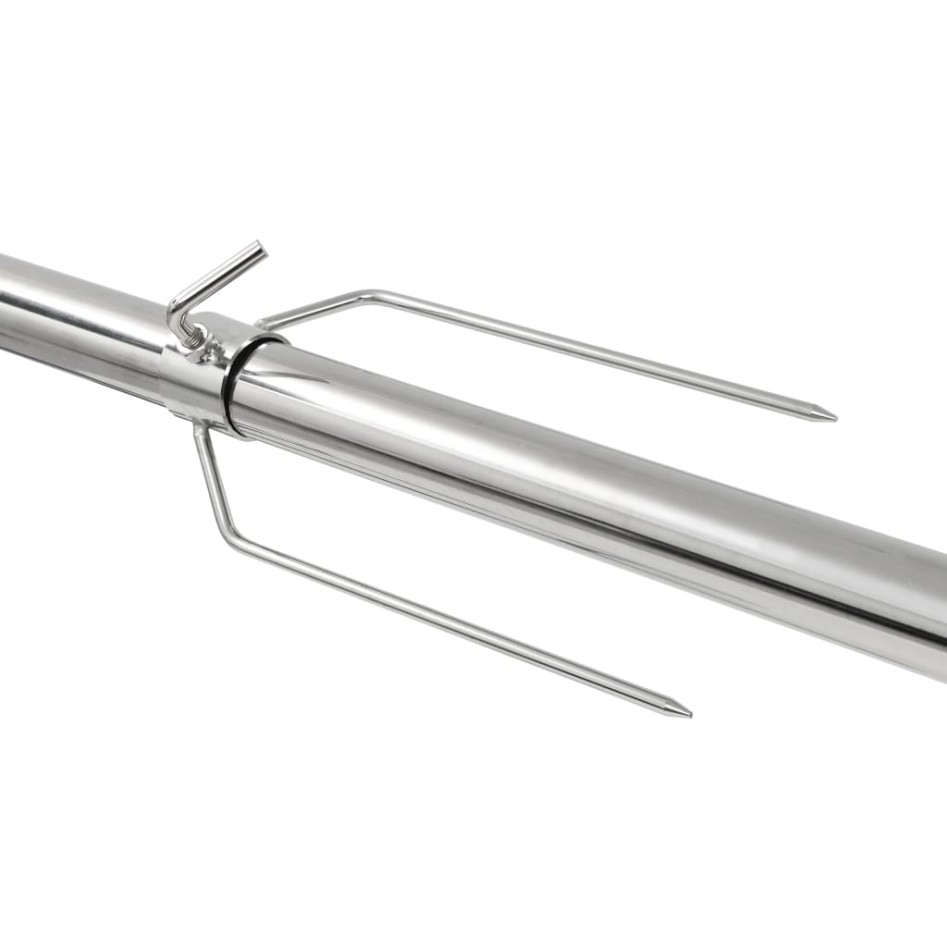 Barbacoa grill automática motor acero inoxidable 207x45x81