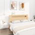 Mesitas de noche de pared 2 uds blanco 50x36x25