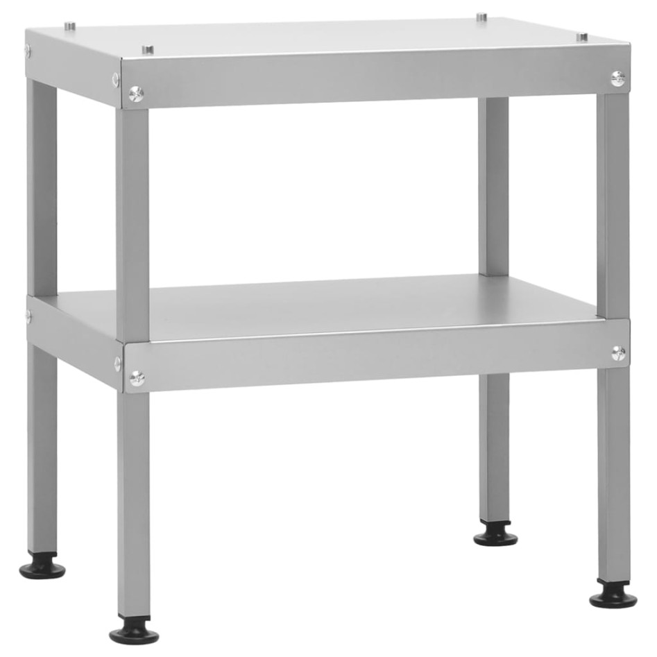 Mesa para horno ahumador acero galvanizado 40x28x44,5