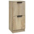 Aparador de madera contrachapada roble Sonoma 30x30x70