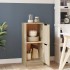 Aparador de madera contrachapada roble Sonoma 30x30x70