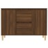 Aparador madera de ingeniería roble marrón 101x35x70