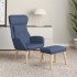 Sillón de relax con taburete tela