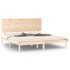 Estructura de cama madera maciza 180x200