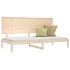 Sofá cama sin colchón madera maciza de pino 80x200