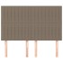 Cabeceros 4 unidades tela gris taupe 72x5x78/88