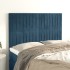 Cabeceros 4 unidades terciopelo azul oscuro 72x5x78/88