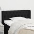 Cabecero de tela negro 93x16x78/88