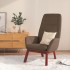 Sillón de relax de tela gris