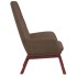 Sillón de relax de tela gris