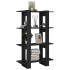 Estantería de libros/divisor de espacios negro 80x30x123,5