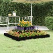 Jardinera de madera maciza de pino negro 80x80x27 cm