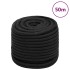 Cuerda de barco polipropileno negro intenso 16 mm 50