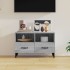 Mueble para TV madera contrachapada gris Sonoma 80x30x30