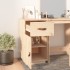 Armario de escritorio madera maciza de pino 40x50x75