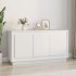 Aparador madera contrachapada blanco 102x35x55