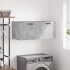 Armario de pared madera ingeniería gris hormigón 80x36,5x35