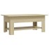 Mesa de centro madera de ingeniería roble Sonoma 102x55x42