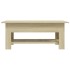 Mesa de centro madera de ingeniería roble Sonoma 102x55x42