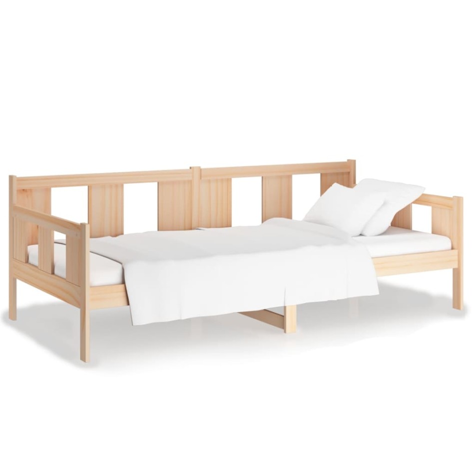 Sofá cama madera maciza de pino 90x190