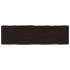 Tablero mesa madera tratada borde vivo marrón 140x40x(2-6)