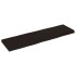Tablero mesa madera tratada borde vivo marrón 140x40x(2-6)