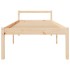 Cama para personas mayores madera maciza de pino 90x200