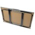 Brüder Mannesmann Mesa plegable 100x60x94 cm