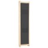 Biombo divisor de 3 paneles de tela gris 120x170x4