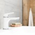 SCHÜTTE Grifo mezclador de lavabo ALASKA blanco y