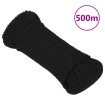 Cuerda de trabajo poliéster negro 4 mm 500 m