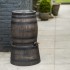 Nature Soporte para barril de lluvia aspecto madera 45x28,5 cm